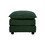 Chenille Fabric Ottomans Footrest to Combine with 2 Seater Sofa, 3 Seater Sofa and 4 Seater Sofa, Green Chenille W714113437