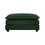 Chenille Fabric Ottomans Footrest to Combine with 2 Seater Sofa, 3 Seater Sofa and 4 Seater Sofa, Green Chenille W714113437
