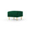Ottoman Bench for Big Sofas or Living Room Sofas Green Velvet W71443522