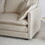 Accent Chair with Ottoman, Living Room Club Chair Chenille Upholstered Armchair, Reading Chair for Bedroom, Beige Chenille W714S00282