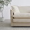 Comfortable Deep Seat Reversible Modular 6 Seater Sectional Super Soft Sofa U Shaped Sectional Couch with 3 Ottomans, 3 Toss Pillows and 2 Arm Pillows, Beige Chenille W714S00298