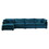 Modular Sectional Sofa for Living Room,U Shaped Couch 5 Seater Convertible Sectional Couch with 1 Ottoman,Blue Chenille W714S00321
