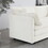 U-Shaped Sectional Sofa w/Reversible Footrest, 5-Seater Convertible Corner Couch with 2 Ottomans,Modern Minimalist Soft Sofa & Couch for Living Room, White W714S00560