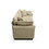 Modern Living Room Sofa Two-Piece Set, Suitable for Living room and Bedroom Sofa Set, Consists of two pieces of 2 Seater Sofa,Camel Corduroy W714S00712