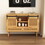 47.24 "Sliding Barn Door Storage Cabinet, TV Cabinet with 2 Drawers, for Living room Bedroom(Wood Color) W757113198