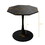 31.50"Octagonal Coffee Table with Printed Black Marble Table Top,Metal Base, for Dining Room, Kitchen, Living Room W757126159