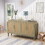 59.84"Modern 4-Door Cabinet with Rattan Decorative Doors,for Bedroom,Living Room,Office,Easy assembly W757P144368