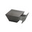 33.46" Exquisite Ladder-Shaped Coffee Table for Office, Dining Room and Living Room,Gray W757P145918