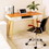 Modern Simple Style Solid Wood Computer Desk,Home Office Writing Desk,Study Table with Drawers W76056847