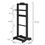 Accent Portable Garment Rack,Clothes Valet Stand with Storage Organizer,Black Finish W760P145329