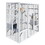 62.6" Outdoor Wooden Cat House Large Catio, Solid Wood Cat Cage Shelter Enclosure Playpen with Anti-UV& Waterproof, 7 Platforms and 2 Resting Boxes W773P155327