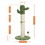 Large Cactus Cat Scratching Post with Natural Sisal Ropes, Cat Scratcher for Cats and Kittens White W79664064