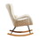 Rocking Chair Nursery, Modern Rocking Chair with High Backrest W820107141