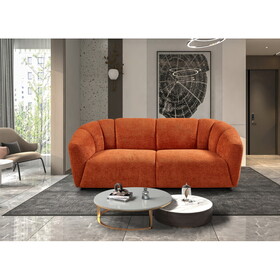 Liyasi Living room sofa 3 Seater with luxury Boucle Fabric W820P143425