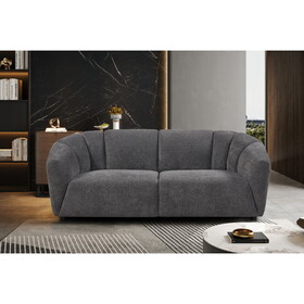 Liyasi Living room sofa set with luxury Boucle fabric, 3 seater W820P143426
