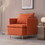 Orange Cotton Linen-30.7"