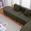 Modern L shape boucle Sofa with curved seat (facing right) W848S00039