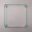 Glass Wind Gurad Square Glass Windshield for Square Fire Table W85337128