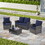 W874P146983 Dark Gray+Rattan+Yes+Complete Patio Set+Water Resistant Frame