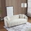 3 Seater Sofa Comfy Sofa for Living Room, Boucl&#233; Couch Beige W876110828