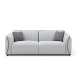 Grey Couch Upholstered Sofa, Sofa for Living Room, Couch for Small Spaces.