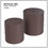 Upgrade MDF Nesting table set of 2, Mutifunctional for Living room/Small Space/Goods Display, Brown W87671330