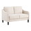 51.5" Loveseat Sofa Small Couch for Small Space for Living Room,Bedroom, Beige W87694608