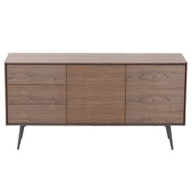 Modern Sideboard, Buffet Cabinet, Storage Cabinet, TV Stand Anti-Topple Design, and Large Countertop W876S00028