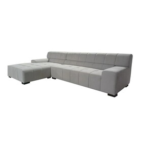Sectional Sofa Light Grey