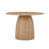 Round Dining Table Modern Wood Kitchen Table 47.24