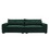 104.72" Mid-Century Sofa Couch Modern Upholstered Couch for Livingroom,Bedroom, Apartment, Home Office GREEN W876S00265