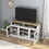 58 inch TV Stand with Storage Cabinet and Shelves, TV Console Table Entertainment Center for Living Room, Bedroom W881140535
