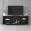 TV Stand Storage Media Console Entertainment Center,Tradition Black,wihout drawer W88137231