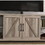 68" TV Stand Wood Metal TV Console Industrial Entertainment Center Farmhouse with Storage Cabinets and Shelves, Grey Walnut W88162591