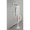 Shower System with Shower Head, Hand Shower, Slide Bar, Shower Arm, Hose, Valve Trim, and Lever Handles W928100860