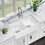 Farmhouse/Apron Front White Ceramic Kitchen Sink W928100939