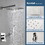 12" Rain Shower Head Systems Wall Mounted Shower W928104827
