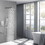 Shower System 10 inch Square Bathroom Luxury Rain Mixer Shower Combo Set W928105287