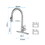 Kitchen Faucet with Pull Out Spraye W928110893