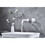 Single Lever Handle Wall Mounted Bathroom Faucet W928111744