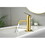 Waterfall Spout Bathroom Faucet,Single Handle Bathroom Vanity Sink Faucet W928112342