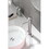 Waterfall Spout Bathroom Faucet,Single Handle Bathroom Vanity Sink Faucet W928112343