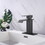 Waterfall Spout Bathroom Faucet,Single Handle Bathroom Vanity Sink Faucet W928112592