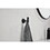 Bathroom Towel Hook Robe Hook Shower Kitchen Wall Hanging Hooks No Drill Wall Mount SUS 304 Stainless Steel Matt Black 6 Pack W928112817