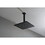 Matte Black Bathroom Luxury Combo Set Ceiling Mounted Rainfall W928114014