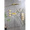 Wall Mounted Waterfall Rain Shower System with 3 Body Sprays & Handheld Shower W928115126