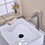 Single Handle Sink Brushed Nickel Vanity Bathroom Faucet, Basin Mixer Tap W928124228