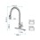 Kitchen Faucet with Pull Out Spraye W92850211