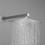10 inch Shower Head Bathroom Luxury Rain Mixer Shower Complete Combo Set Wall Mounted W92851561