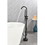 Mount Bathtub Faucet Freestanding Tub Filler Matte Black Standing High Flow Shower Faucets with Handheld Shower Mixer Taps Swivel Spout W92867774